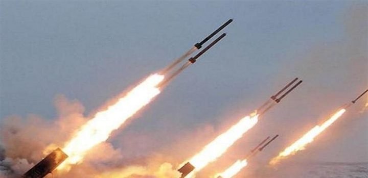 اعلام العدو   صافرات الرعب اثر سقوط صواريخ ايرانية وسط إسرائيل